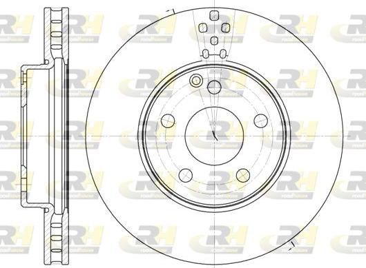 Roadhouse 61889.10 - Тормозной диск autospares.lv