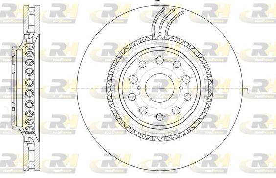 Roadhouse 61878.10 - Тормозной диск autospares.lv