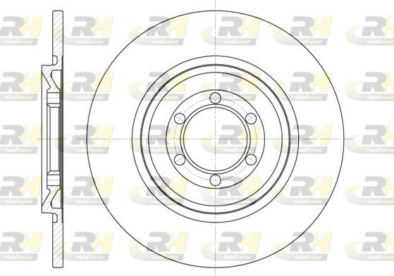 Roadhouse 6139.00 - Тормозной диск autospares.lv