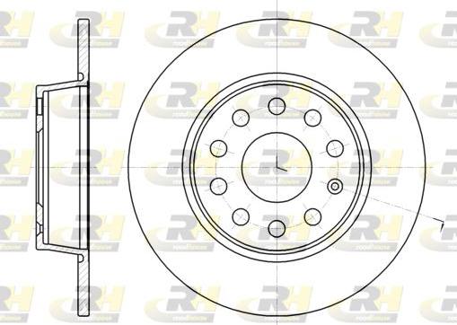 Roadhouse 61340.00 - Тормозной диск autospares.lv