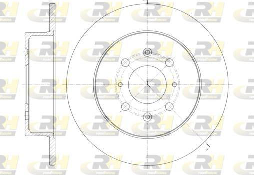 Roadhouse 61352.00 - Тормозной диск autospares.lv