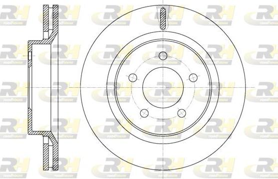 Roadhouse 61360.10 - Тормозной диск autospares.lv