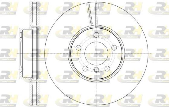 Roadhouse 61307.10 - Тормозной диск autospares.lv