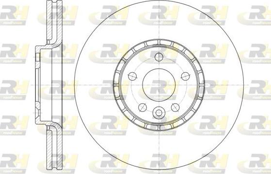 Roadhouse 61319.10 - Тормозной диск autospares.lv