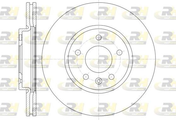 Roadhouse 61314.10 - Тормозной диск autospares.lv