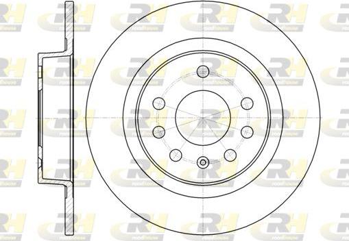 Roadhouse 61317.00 - Тормозной диск autospares.lv