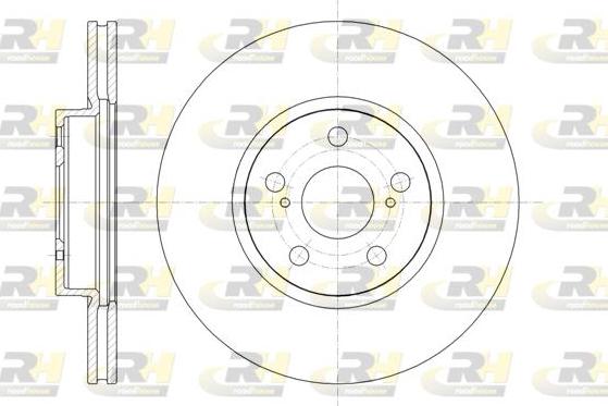 Roadhouse 61330.10 - Тормозной диск autospares.lv