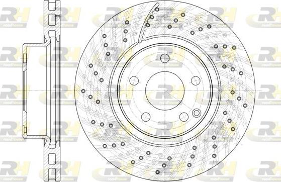 Roadhouse 61322.10 - Тормозной диск autospares.lv