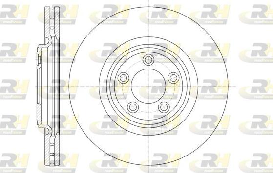 Roadhouse 61374.10 - Тормозной диск autospares.lv