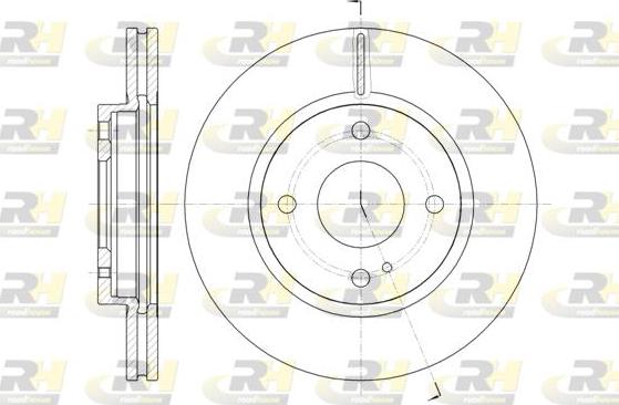 Roadhouse 61299.10 - Тормозной диск autospares.lv