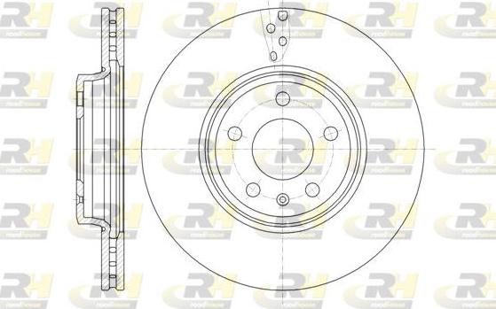 Roadhouse 61292.10 - Тормозной диск autospares.lv