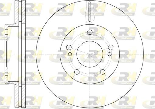 Roadhouse 61242.10 - Тормозной диск autospares.lv