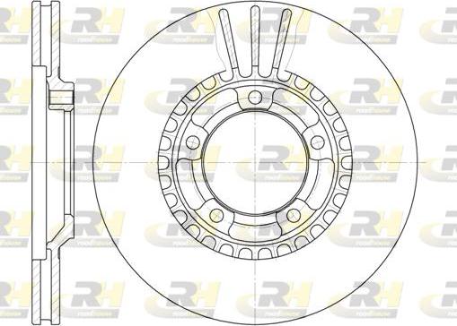 Roadhouse 61260.10 - Тормозной диск autospares.lv