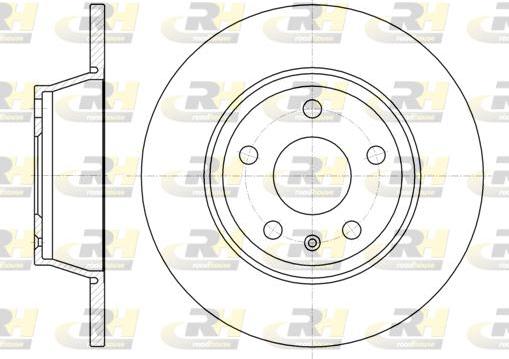 Roadhouse 61214.00 - Тормозной диск autospares.lv