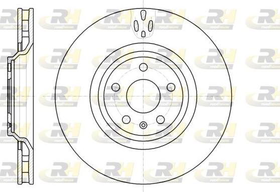 Roadhouse 61213.10 - Тормозной диск autospares.lv