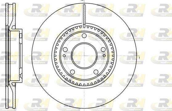 Roadhouse 61217.10 - Тормозной диск autospares.lv