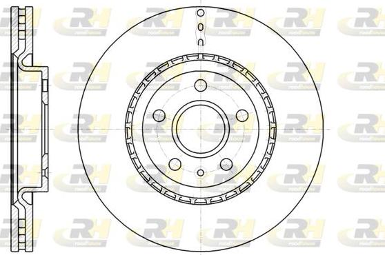 Roadhouse 61283.10 - Тормозной диск autospares.lv