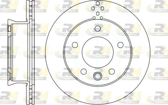 Roadhouse 61275.10 - Тормозной диск autospares.lv