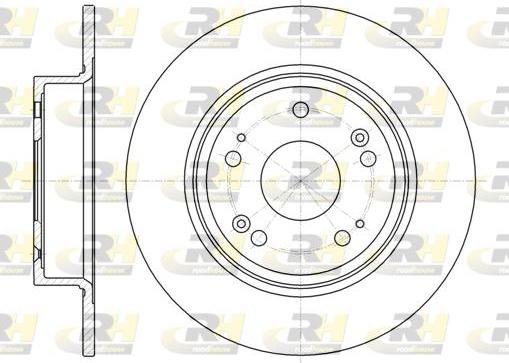 Roadhouse 61278.00 - Тормозной диск autospares.lv