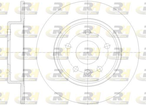 Roadhouse 61792.00 - Тормозной диск autospares.lv