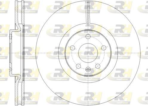 Roadhouse 61797.10 - Тормозной диск autospares.lv