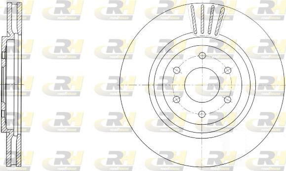 Roadhouse 61729.10 - Тормозной диск autospares.lv