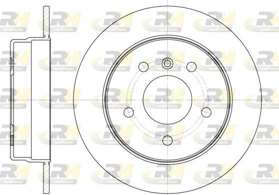 Roadhouse 6831.00 - Тормозной диск autospares.lv