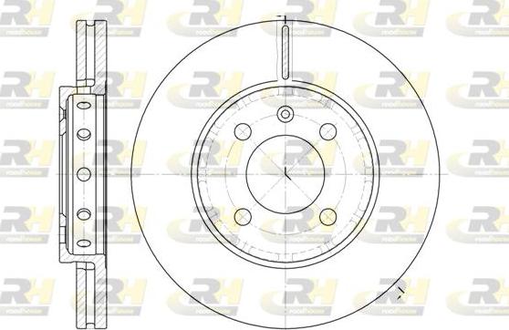 Roadhouse 6826.10 - Тормозной диск autospares.lv