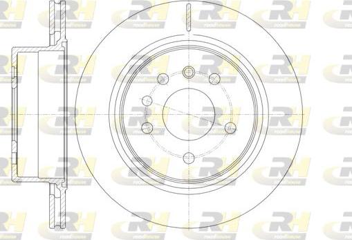 Roadhouse 6823.10 - Тормозной диск autospares.lv