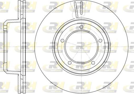 Roadhouse 6340.10 - Тормозной диск autospares.lv