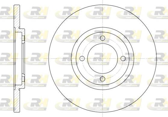 Roadhouse 6362.00 - Тормозной диск autospares.lv