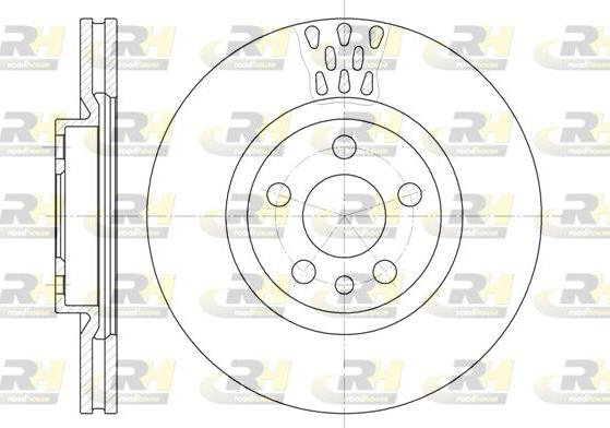 Roadhouse 6305.11 - Тормозной диск autospares.lv