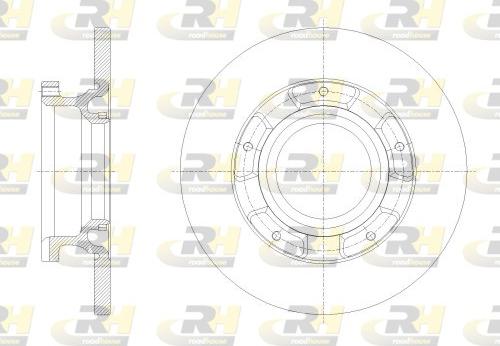 Roadhouse 62534.00 - Тормозной диск autospares.lv