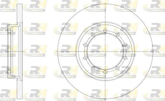 Roadhouse 62094.00 - Тормозной диск autospares.lv