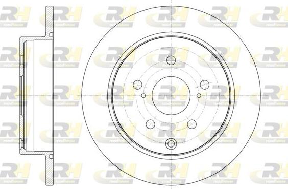 Roadhouse 62056.00 - Тормозной диск autospares.lv