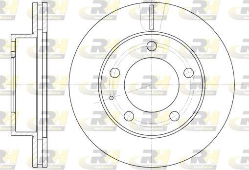 Roadhouse 62035.10 - Тормозной диск autospares.lv