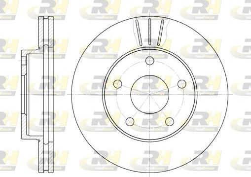 Roadhouse 6214.10 - Тормозной диск autospares.lv