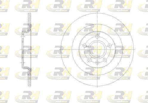 Roadhouse 62105.00 - Тормозной диск autospares.lv