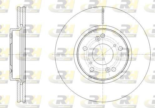 Roadhouse 62108.10 - Тормозной диск autospares.lv