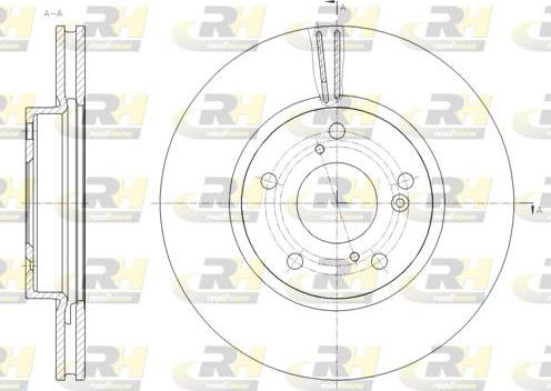 Roadhouse 62112.10 - Тормозной диск autospares.lv