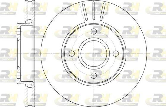 Roadhouse 6213.10 - Тормозной диск autospares.lv