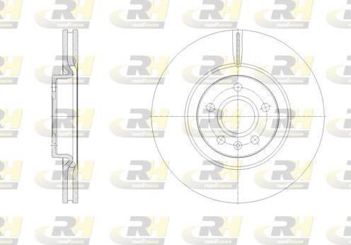 Roadhouse 62129.10 - Тормозной диск autospares.lv