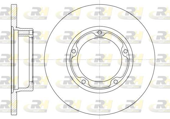 Roadhouse 6282.00 - Тормозной диск autospares.lv