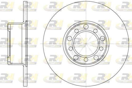 Roadhouse 6272.00 - Тормозной диск autospares.lv