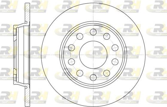 Roadhouse 6731.00 - Тормозной диск autospares.lv