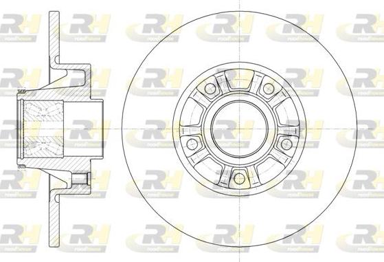 Roadhouse 6733.20 - Тормозной диск autospares.lv