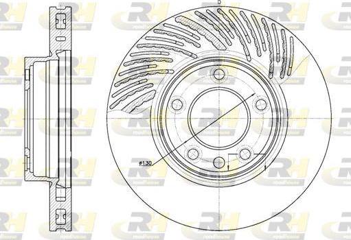 Roadhouse 6773.10 - Тормозной диск autospares.lv