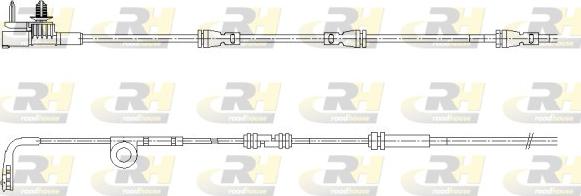 Roadhouse 001193 - Сигнализатор, износ тормозных колодок autospares.lv