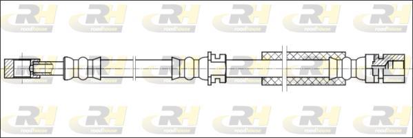 Roadhouse 1904.35 - Тормозной шланг autospares.lv