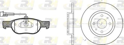 Roadhouse 8588.00 - Дисковый тормозной механизм, комплект autospares.lv